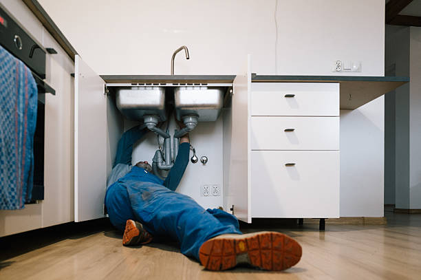 Professional Drain Cleaning technician working in Kenton, OH